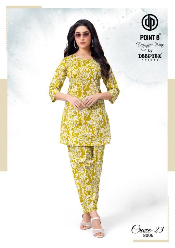 Deeptex craze vol-8 coord set womens dresses wholesale